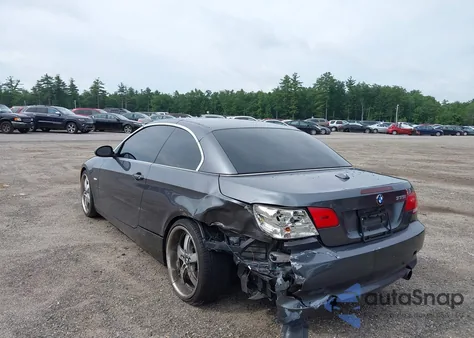 2007 BMW 335I z USA, uszkodzony, nr VIN WBAWL73527PX48880